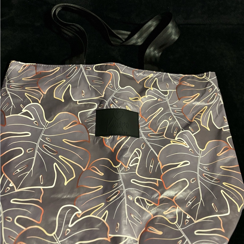 Kuuipo Collection Monstera Tyvek Tote Bag